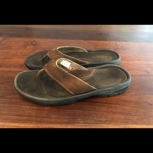 Men’s Leather Columbia Flip-Flops